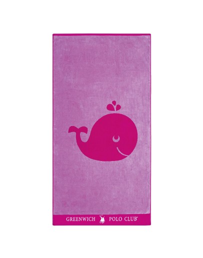 GREENWICH POLO CLUB JUNIOR ΠΕΤΣΕΤΑ ΘΑΛΑΣΣΗΣ 70Χ140 3663 PINK