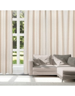 DAS HOME ΚΟΥΡΤΙΝΑ ΜΕ ΚΡΙΚΟΥΣ 140Χ270 2250 ΜΠΕΖ