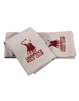 GREENWICH POLO CLUB ΠΕΤΣΕΤΕΣ ΚΟΥΖΙΝΑΣ ΣΕΤ 2TMX 40Χ60 2803 TAUPE