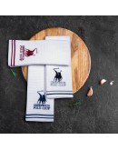 GREENWICH POLO CLUB ΠΕΤΣΕΤΕΣ ΚΟΥΖΙΝΑΣ ΣΕΤ 2TMX 40Χ60 2804 ΓΚΡΙ, ΛΕΥΚΟ