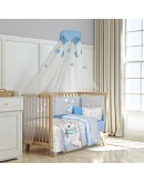 GREENWICH POLO CLUB ΚΟΥΒΕΡΤΑ FLEECE ΑΓΚΑΛΙΑΣ ESSENTIAL 8851 BLUE, GREY