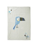 DAS BABY ΚΟΥΒΕΡΤΑ FLEECE ΚΟΥΝΙΑΣ FUN 4914 BLUE, GREY, MINT