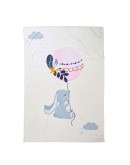 DAS BABY ΚΟΥΒΕΡΤΑ FLEECE ΚΟΥΝΙΑΣ FUN 4915 LIGHT BLUE, MINT, PINK