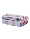 DAS HOME ΚΟΥΒΕΡΤΑ FLEECE 220Χ240 1362 GREY, RED