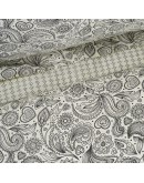 DAS HOME ΣΕΤ ΣΕΝΤΟΝΙΑ ΜΟΝΑ DAILY 3004 BLACK, WHITE