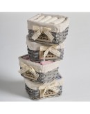 DAS HOME ΣΕΤ ΠΕΤΣΕΤΕΣ 4ΤΕΜΑΧΙΩΝ SOFT 4003 NUDE