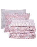 DAS HOME ΣΕΤ ΣΕΝΤΟΝΙΑ KING HAPPY 9669 PINK, RED