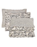 DAS HOME ΣΕΤ ΣΕΝΤΟΝΙΑ KING HAPPY 9677 BLACK, TAUPE