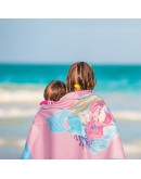 GREENWICH POLO CLUB JUNIOR ΠΕΤΣΕΤΑ ΘΑΛΑΣΣΗΣ 70Χ140 4041 LIGHT BLUE, PINK