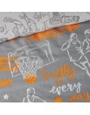 DAS KIDS ΣΕΤ ΣΕΝΤΟΝΙΑ ΜΟΝΑ 4941 GREY, ORANGE