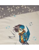 DAS KIDS ΣΕΤ ΣΕΝΤΟΝΙΑ ΜΟΝΑ 4939 BEIGE, GREY