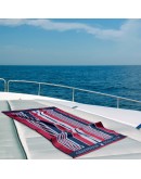 GREENWICH POLO CLUB ΠΕΤΣΕΤΑ ΘΑΛΑΣΣΗΣ 90Χ180 3632 BLUE, RED, WHITE