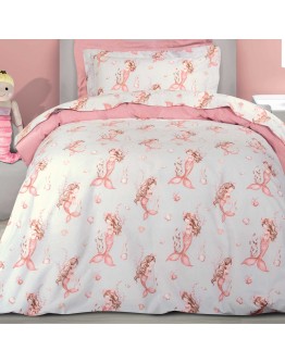 GREENWICH POLO CLUB ΣΕΤ ΣΕΝΤΟΝΙΑ ΜΟΝΑ ESSENTIAL 8853 GREY, PINK