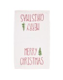 DAS HOME CHRISTMAS ΠΟΤΗΡΟΠΑΝΑ ΣΕΤ 2ΤΜΧ 30X50 0816 RED, WHITE