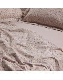 DAS HOME ΣΕΤ ΣΕΝΤΟΝΙΑ ΥΠΕΡΔΙΠΛΑ ΜΕ ΛΑΣΤΙΧΟ CASUAL 5434 TAUPE