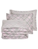 DAS HOME ΣΕΤ ΣΕΝΤΟΝΙΑ ΥΠΕΡΔΙΠΛΑ ΜΕ ΛΑΣΤΙΧΟ CASUAL 5436 MINT, PINK