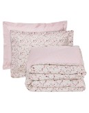 DAS HOME ΣΕΤ ΣΕΝΤΟΝΙΑ ΥΠΕΡΔΙΠΛΑ DAILY 3170 PINK, TAUPE