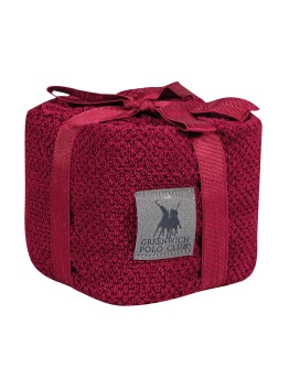 GREENWICH POLO CLUB ΣΕΤ ΠΕΤΣΕΤΕΣ 4 ΤΕΜΑΧΙΩΝ ESSENTIAL 4109 BORDEAUX