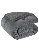 GREENWICH POLO CLUB ΚΟΥΒΕΡΤΟΠΑΠΛΩΜΑ KING SHERPA ESSENTIAL 4435 GREY
