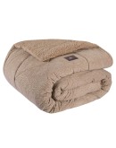 GREENWICH POLO CLUB ΚΟΥΒΕΡΤΟΠΑΠΛΩΜΑ KING SHERPA ESSENTIAL 4437 TAUPE