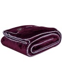 GREENWICH POLO CLUB ΚΟΥΒΕΡΤΑ FLEECE 220X240 ESSENTIAL 4440 BORDEAUX