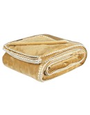 GREENWICH POLO CLUB ΚΟΥΒΕΡΤΑ FLEECE 220X240 ESSENTIAL 4441 OCHRE