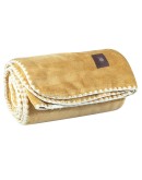 GREENWICH POLO CLUB ΚΟΥΒΕΡΤΑ ΚΑΝΑΠΕ FLEECE 130Χ170 ESSENTIAL 4441 OCHRE