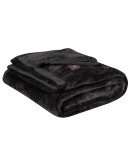 GREENWICH POLO CLUB ΚΟΥΒΕΡΤΑ VELOUR KING ESSENTIAL 3975 BLACK