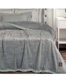 GREENWICH POLO CLUB ΚΟΥΒΕΡΤΑ VELOUR KING ESSENTIAL 3971 GREY