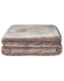 GREENWICH POLO CLUB ΚΟΥΒΕΡΤΑ VELOUR ΥΠΕΡΔΙΠΛΗ ESSENTIAL 3497 TAUPE