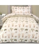 GREENWICH POLO CLUB ΣΕΤ ΠΑΠΛΩΜΑΤΟΘΗΚΗ ΜΟΝΗ ESSENTIAL 8860 IVORY, OLIVE GREEN