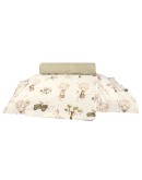 GREENWICH POLO CLUB ΣΕΤ ΣΕΝΤΟΝΙΑ ΜΟΝΑ ESSENTIAL 8860 IVORY, OLIVE GREEN