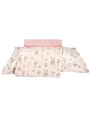 GREENWICH POLO CLUB ΣΕΤ ΣΕΝΤΟΝΙΑ ΜΟΝΑ ESSENTIAL 8859 IVORY, PINK