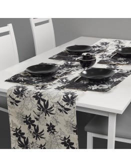 DAS HOME ΣΕΤ ΚΟΥΖΙΝΑΣ 5ΤΜΧ 0868 BLACK, WHITE