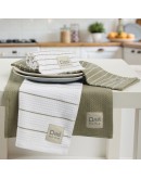 DAS HOME ΣΕΤ ΠΟΤΗΡΟΠΑΝΑ 2ΤΜΧ 30Χ50 0822 GREEN, WHITE