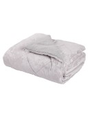 DAS HOME VELVET ΚΟΥΒΕΡΤΟΠΑΠΛΩΜΑ SHERPA ΥΠΕΡΔΙΠΛΟ 1376 GREY