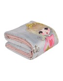 DAS KIDS ΚΟΥΒΕΡΤΟΠΑΠΛΩΜΑ 160Χ220 4971 GREY, PINK