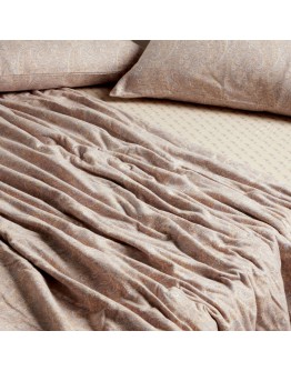 DAS HOME ΣΕΤ ΠΑΠΛΩΜΑΤΟΘΗΚΗ ΥΠΕΡΔΙΠΛΗ HAPPY FLANNEL 9680 GREY, YELLOW