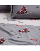 DAS KIDS ΣΕΤ ΠΑΠΛΩΜΑΤΟΘΗΚΗ ΜΟΝΗ 4976 GREY