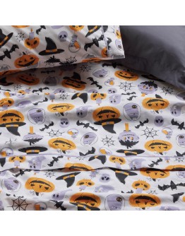 DAS KIDS ΣΕΤ ΠΑΠΛΩΜΑΤΟΘΗΚΗ ΜΟΝΗ 4967 GREY, ORANGE