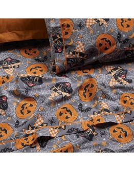 DAS KIDS ΣΕΤ ΠΑΠΛΩΜΑΤΟΘΗΚΗ ΜΟΝΗ 4968 GREY, ORANGE