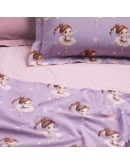 DAS KIDS ΣΕΤ ΠΑΠΛΩΜΑΤΟΘΗΚΗ ΜΟΝΗ 4972 PINK, PURPLE