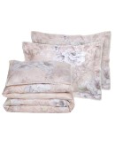 DAS HOME ΠΑΠΛΩΜΑΤΟΘΗΚΗ ΣΕΤ ΥΠΕΡΔΙΠΛΗ PRESTIGE 1711 GREY, PINK