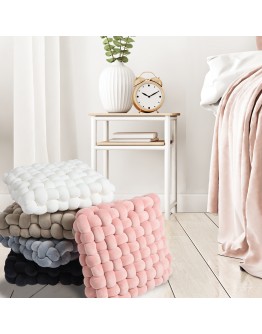 DAS HOME ΔΙΑΚΟΣΜΗΤΙΚΟ ΜΑΞΙΛΑΡΙ 40X40 2285 WHITE