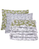 DAS HOME ΣΕΤ ΣΕΝΤΟΝΙΑ KING HAPPY 9670 IVORY, OLIVE