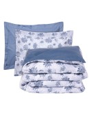 DAS HOME ΣΕΤ ΣΕΝΤΟΝΙΑ KING HAPPY 9672 BLUE, GREY