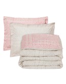 DAS HOME ΣΕΤ ΣΕΝΤΟΝΙΑ ΜΟΝΑ HAPPY 9674 GREY, ROSE