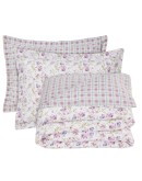 DAS HOME ΣΕΤ ΣΕΝΤΟΝΙΑ ΜΟΝΑ HAPPY 9675 IVORY, LILAC