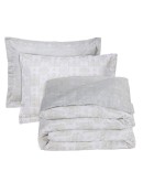 DAS HOME ΣΕΤ ΣΕΝΤΟΝΙΑ ΜΟΝΑ HAPPY 9673 TAUPE, WHITE