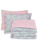 DAS HOME ΣΕΤ ΣΕΝΤΟΝΙΑ ΜΟΝΑ ΜΕ ΛΑΣΤΙΧΟ CASUAL 5428 MINT, ROSE